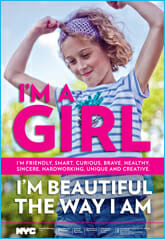 I'm a Girl and I am Beautiful Just The Way I Am!